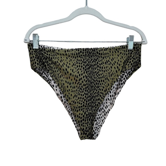 VYB Deja Vu Large Reversible Animal Print Bikini Bottom - Picture 3 of 5